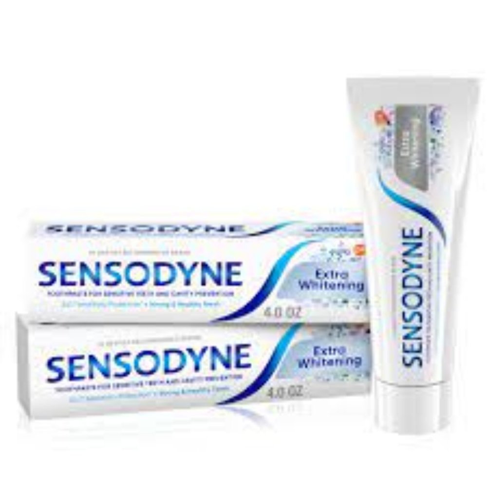 Sensodyne Repair & Protect Extra Whitening Sensitive Toothpaste, 4.0 Oz, 2 Pack